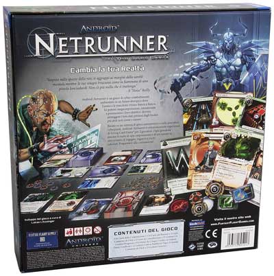 android netrunner gioco scatola