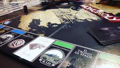 monopoly game thrones gioco scatola