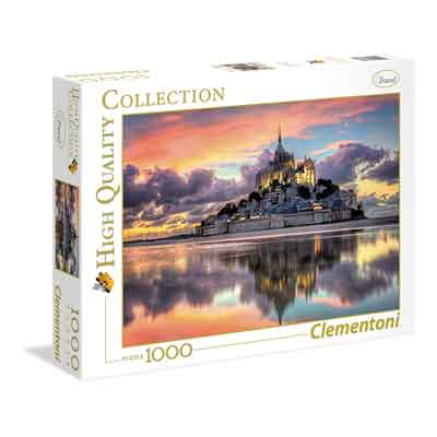mount saint michel puzzle 1000