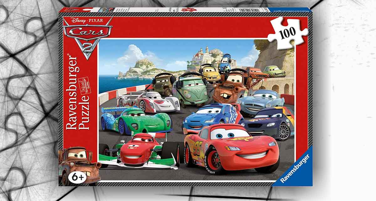 Boite de 4 puzzles cars Intrattenimento Giochi e rompicapo Puzzle Educa Puzzle 
