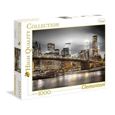 puzzle new york notte 1000