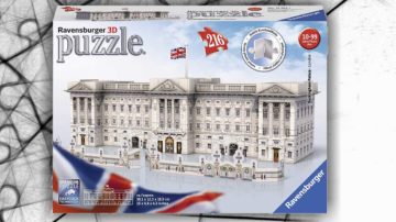 buckingam palace puzzle 3d