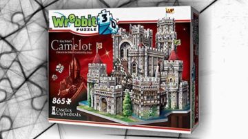 camelot re artù puzzle 3D