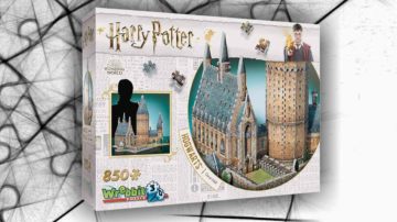 hogwards harry potter puzzle 3D