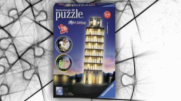 torre pisa puzzle 3d