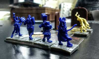 dungeon saga missione re nani miniature
