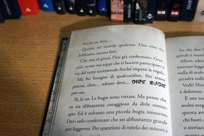 piccolo libro cattivo bugie