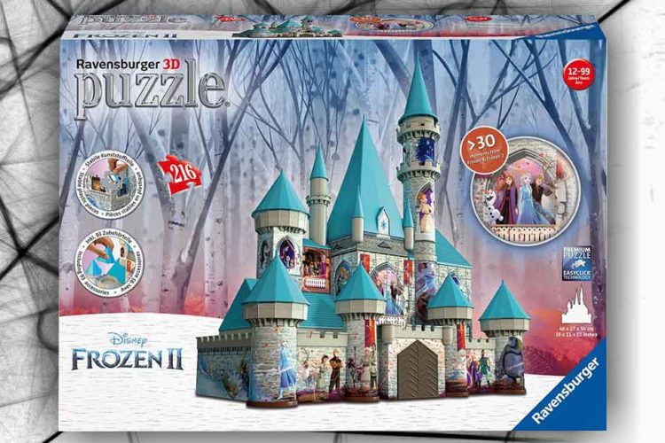 castello frozen puzzle 3d
