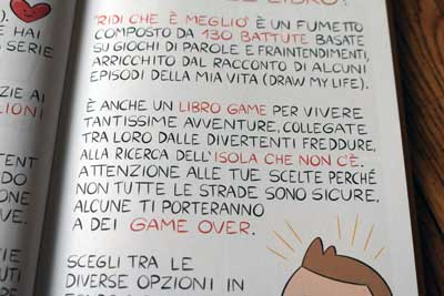 ridi che e meglio romanzo interattivo