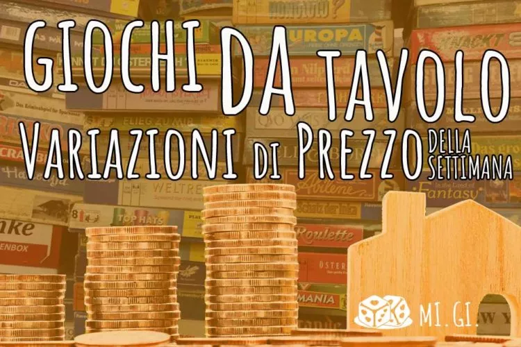 variazioni prezzo gioco settimana